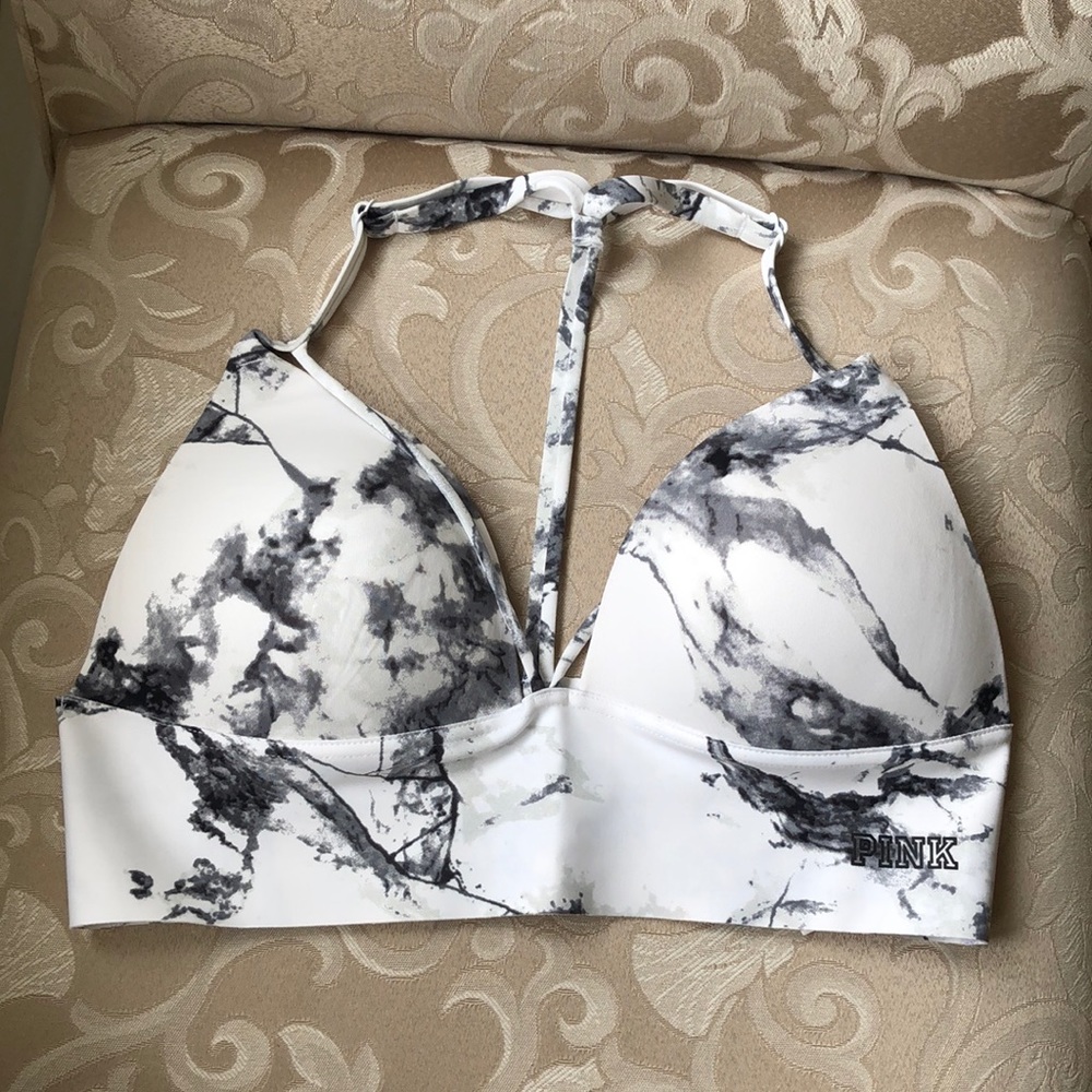VS Pink Marble Bralette